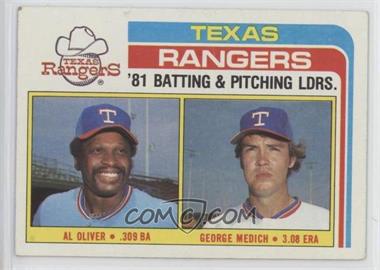 1982 Topps - [Base] #36 - Team Checklist - Al Oliver, Doc Medich [EX to NM]