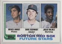Future Stars - Bruce Hurst, Dave Schmidt, Julio Valdez