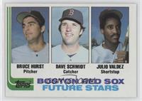 Future Stars - Bruce Hurst, Dave Schmidt, Julio Valdez