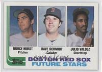 Future Stars - Bruce Hurst, Dave Schmidt, Julio Valdez