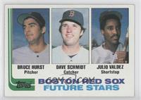 Future Stars - Bruce Hurst, Dave Schmidt, Julio Valdez