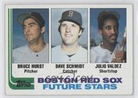 Future Stars - Bruce Hurst, Dave Schmidt, Julio Valdez