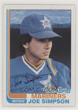 1982 Topps - [Base] #382 - Joe Simpson