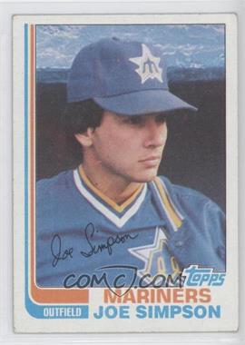 1982 Topps - [Base] #382 - Joe Simpson