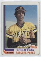 Pascual Perez (Pitcher Position on Front) [Good to VG‑EX]