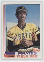 Pascual Perez (Pitcher Position on Front) [Noted]