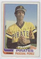 Pascual Perez (Pitcher Position on Front) [Good to VG‑EX]
