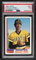 Pascual Perez (Pitcher Position on Front) [PSA 7 NM]