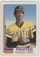 Pascual Perez (No Position on Front)
