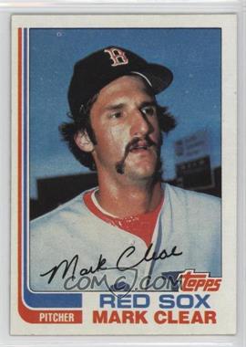 1982 Topps - [Base] #421 - Mark Clear