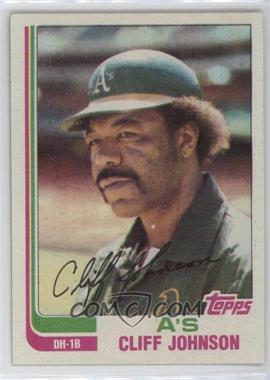 1982 Topps - [Base] #422 - Cliff Johnson [EX to NM]