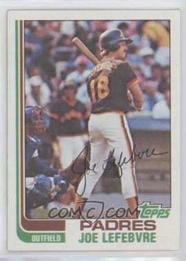 1982 Topps - [Base] #434 - Joe Lefebvre