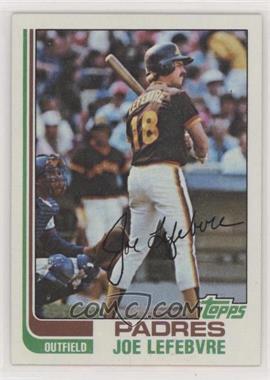 1982 Topps - [Base] #434 - Joe Lefebvre