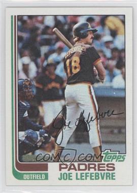 1982 Topps - [Base] #434 - Joe Lefebvre