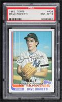 Dave Righetti [PSA 8 NM‑MT]