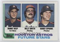 Future Stars - Danny Heep, Billy Smith, Bobby Sprowl