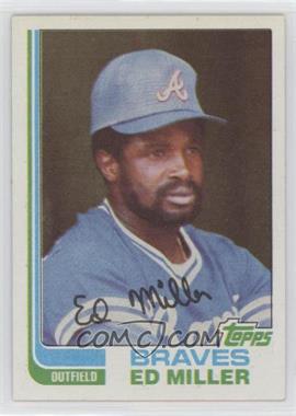 1982 Topps - [Base] #451 - Ed Miller