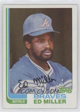 1982 Topps - [Base] #451 - Ed Miller