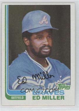 1982 Topps - [Base] #451 - Ed Miller