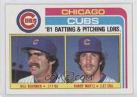 Team Checklist - Bill Buckner, Randy Martz