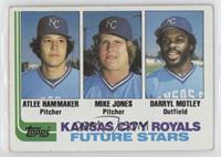 Future Stars - Atlee Hammaker, Mike Jones, Darryl Motley [EX to NM]