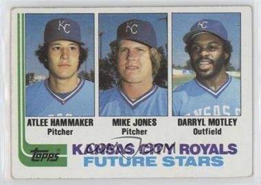 1982 Topps - [Base] #471 - Future Stars - Atlee Hammaker, Mike Jones, Darryl Motley [EX to NM]