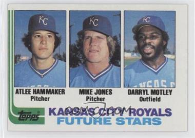 1982 Topps - [Base] #471 - Future Stars - Atlee Hammaker, Mike Jones, Darryl Motley