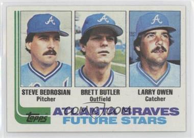 1982 Topps - [Base] #502 - Future Stars - Steve Bedrosian, Brett Butler, Larry Owen