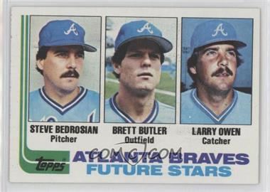 1982 Topps - [Base] #502 - Future Stars - Steve Bedrosian, Brett Butler, Larry Owen