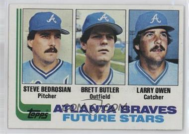 1982 Topps - [Base] #502 - Future Stars - Steve Bedrosian, Brett Butler, Larry Owen