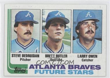 1982 Topps - [Base] #502 - Future Stars - Steve Bedrosian, Brett Butler, Larry Owen