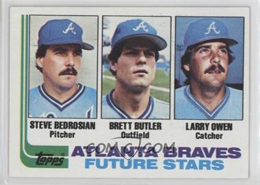 1982 Topps - [Base] #502 - Future Stars - Steve Bedrosian, Brett Butler, Larry Owen