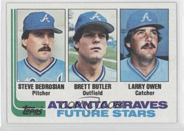 1982 Topps - [Base] #502 - Future Stars - Steve Bedrosian, Brett Butler, Larry Owen