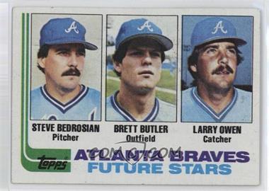 1982 Topps - [Base] #502 - Future Stars - Steve Bedrosian, Brett Butler, Larry Owen