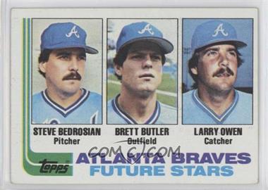 1982 Topps - [Base] #502 - Future Stars - Steve Bedrosian, Brett Butler, Larry Owen