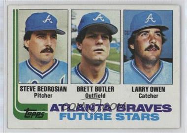 1982 Topps - [Base] #502 - Future Stars - Steve Bedrosian, Brett Butler, Larry Owen