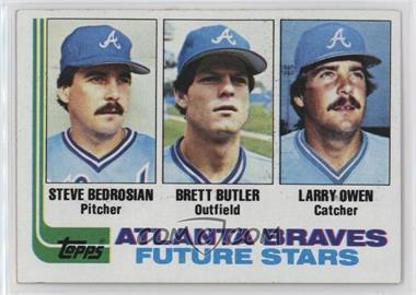 1982 Topps - [Base] #502 - Future Stars - Steve Bedrosian, Brett Butler, Larry Owen