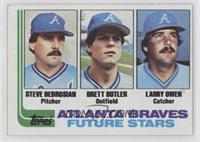 Future Stars - Steve Bedrosian, Brett Butler, Larry Owen