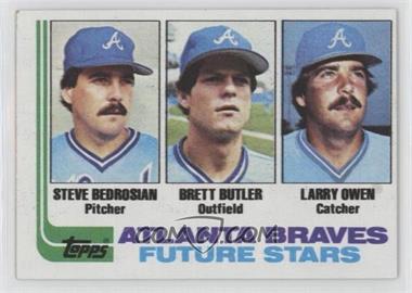 1982 Topps - [Base] #502 - Future Stars - Steve Bedrosian, Brett Butler, Larry Owen