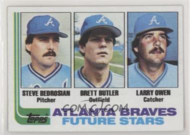 1982 Topps - [Base] #502 - Future Stars - Steve Bedrosian, Brett Butler, Larry Owen