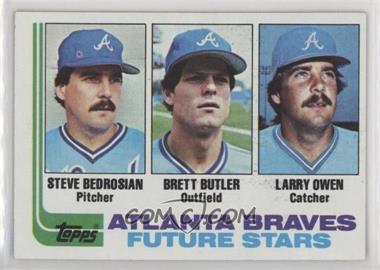 1982 Topps - [Base] #502 - Future Stars - Steve Bedrosian, Brett Butler, Larry Owen