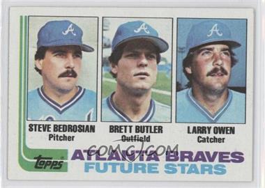 1982 Topps - [Base] #502 - Future Stars - Steve Bedrosian, Brett Butler, Larry Owen