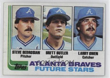 1982 Topps - [Base] #502 - Future Stars - Steve Bedrosian, Brett Butler, Larry Owen