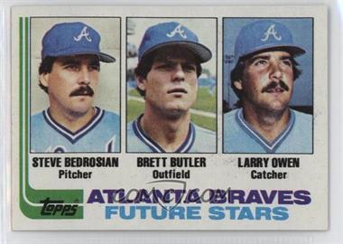 1982 Topps - [Base] #502 - Future Stars - Steve Bedrosian, Brett Butler, Larry Owen