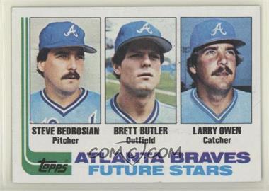 1982 Topps - [Base] #502 - Future Stars - Steve Bedrosian, Brett Butler, Larry Owen