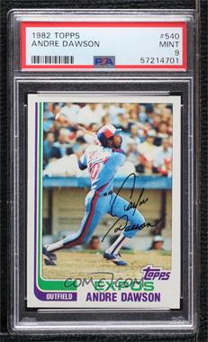 1982 Topps - [Base] #540 - Andre Dawson [PSA 9 MINT]