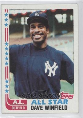 1982 Topps - [Base] #553 - Dave Winfield