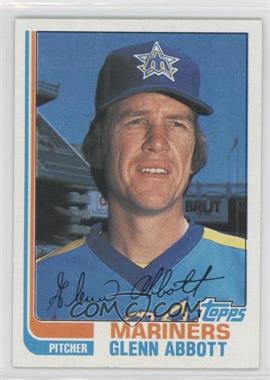 1982 Topps - [Base] #571 - Glenn Abbott