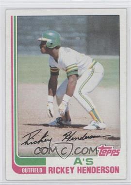 1982 Topps - [Base] #610 - Rickey Henderson