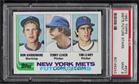 Future Stars - Ron Gardenhire, Terry Leach, Tim Leary [PSA 9 MINT]